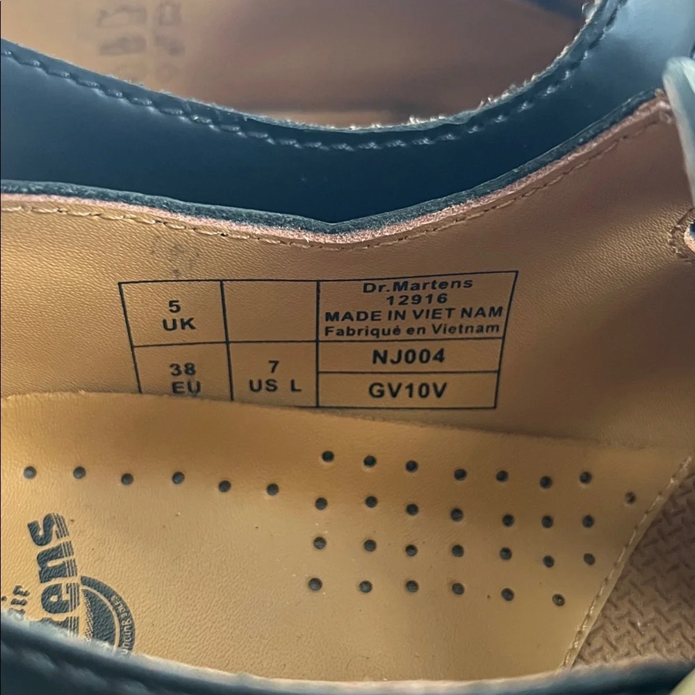 Dr. Martens Black Mary Jane Shoes - Picture 5 of 6